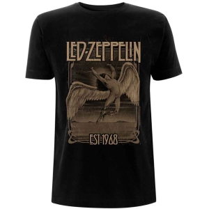 Led Zeppelin - Faded Falling Uni Bl    i gruppen MERCH / T-Shirt / Rockoff_Nya April24 hos Bengans Skivbutik AB (5535316r)