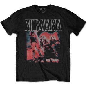 Nirvana - Kris Standing Uni Bl    i gruppen MERCH / T-Shirt / Rockoff_Nya April24 hos Bengans Skivbutik AB (5535354r)