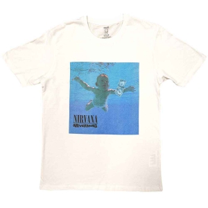Nirvana - Nevermind Album Uni Wht    i gruppen MERCH / T-Shirt / Rockoff_Nya April24 hos Bengans Skivbutik AB (5535628r)