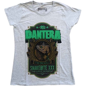 Pantera - Snakebite Xxx Label Lady Heather  1 i gruppen MERCH / T-Shirt / Rockoff_Nya April24 hos Bengans Skivbutik AB (5535653r)
