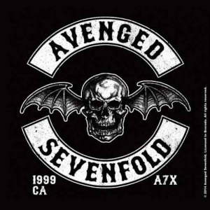 Avenged Sevenfold - Deathbat Crest Individual Coast i gruppen MERCHANDISE / Merch / Hårdrock hos Bengans Skivbutik AB (5535852)