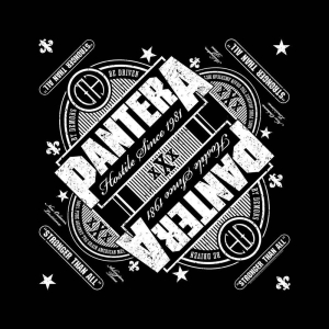Pantera - Stronger Than All Bandana i gruppen MERCHANDISE / Merch / Hårdrock hos Bengans Skivbutik AB (5536329)