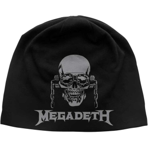 Megadeth - Vic / Logo Jd Print Beanie H i gruppen MERCHANDISE / Merch / Hårdrock hos Bengans Skivbutik AB (5536475)