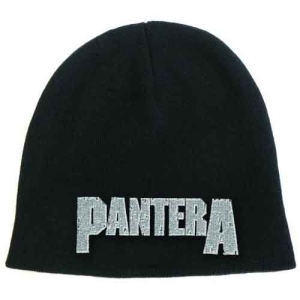 Pantera - Logo Cotton Beanie H i gruppen MERCHANDISE / Merch / Hårdrock hos Bengans Skivbutik AB (5536501)