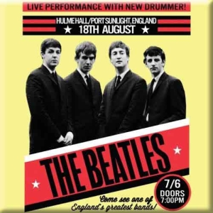 The Beatles - Port Sunlight Magnet i gruppen MERCHANDISE / Merch / Pop-Rock hos Bengans Skivbutik AB (5536696)