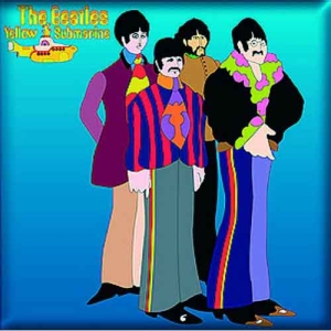 The Beatles - Yellow Submarine Sea Of Science Magn i gruppen MERCHANDISE / Merch / Pop-Rock hos Bengans Skivbutik AB (5536730)