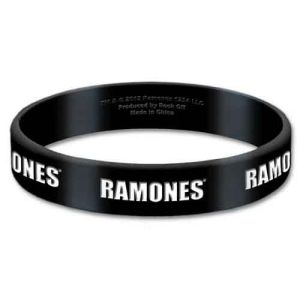 Ramones - Logo Gum Wristband i gruppen MERCHANDISE / Merch / Punk hos Bengans Skivbutik AB (5536796)
