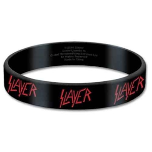 Slayer - Logo Gum Wristband i gruppen MERCHANDISE / Merch / Hårdrock hos Bengans Skivbutik AB (5536802)