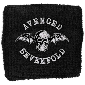 Avenged Sevenfold - Death Bat Wristband Sweat i gruppen MERCHANDISE / Merch / Hårdrock hos Bengans Skivbutik AB (5536817)
