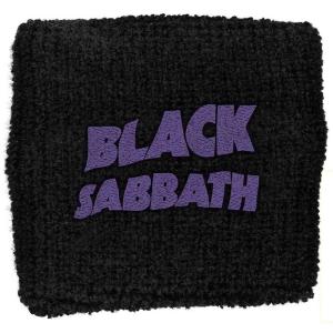 Black Sabbath - Purple Wavy Logo Retail Packaged Wristba i gruppen MERCHANDISE / Merch / Hårdrock hos Bengans Skivbutik AB (5536820)