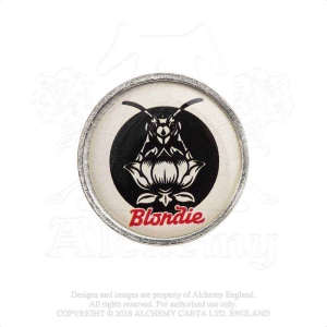 Blondie - Pollinator Colour Decal Pin Badge i gruppen MERCHANDISE / Merch / Pop-Rock hos Bengans Skivbutik AB (5536867)
