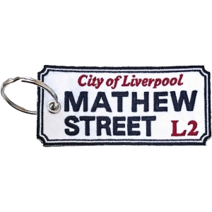 Rock Off - Mathew Street Liverpool Sign Woven Patch i gruppen ÖVRIGT / Merchandise hos Bengans Skivbutik AB (5536960)