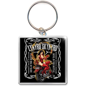 Lynyrd Skynyrd - Devil In The Bottle Keychain i gruppen MERCHANDISE / Merch / Pop-Rock hos Bengans Skivbutik AB (5537050)