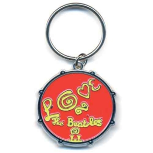 The Beatles - Love Drum Keychain i gruppen MERCHANDISE / Merch / Pop-Rock hos Bengans Skivbutik AB (5537119)