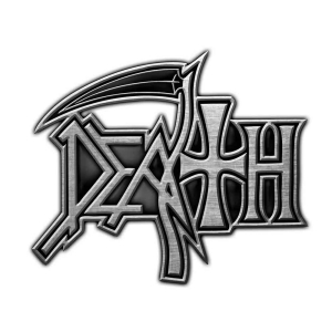 Death - Logo Retail Packed Pin Badge i gruppen MERCHANDISE / Merch / Hårdrock hos Bengans Skivbutik AB (5537294)