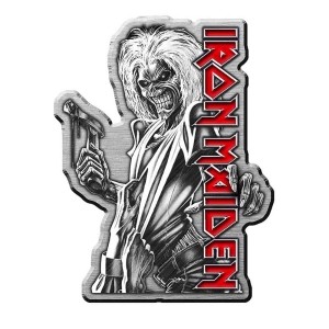 Iron Maiden - Killers Pin Badge i gruppen MERCHANDISE / Merch / Hårdrock hos Bengans Skivbutik AB (5537317)