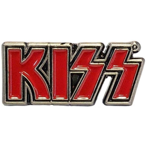 Kiss - Logo Mini Pin Badge i gruppen MERCHANDISE / Merch / Hårdrock hos Bengans Skivbutik AB (5537334)