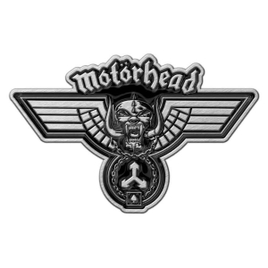 Motorhead - Hammered Pin Badge i gruppen MERCHANDISE / Merch / Hårdrock hos Bengans Skivbutik AB (5537361)
