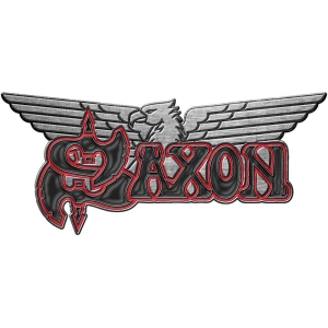 Saxon - Logo/Eagle Pin Badge i gruppen MERCHANDISE / Merch / Hårdrock hos Bengans Skivbutik AB (5537392)