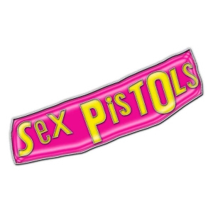 Sex Pistols - Logo Retail Packed Pin Badge i gruppen MERCHANDISE / Merch / Punk hos Bengans Skivbutik AB (5537393)
