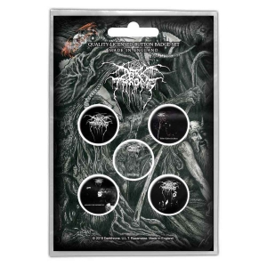 Darkthrone - Old Star Button Badge Pack i gruppen MERCHANDISE / Merch / Hårdrock hos Bengans Skivbutik AB (5537459)