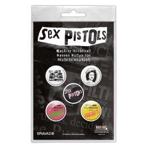 Sex Pistols - Never Mind The B**** Button Badge Pack i gruppen MERCHANDISE / Merch / Punk hos Bengans Skivbutik AB (5537479)