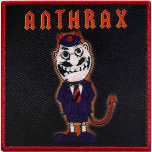 Anthrax - Tnt Cover Printed Patch i gruppen MERCHANDISE / Merch / Hårdrock hos Bengans Skivbutik AB (5537710)