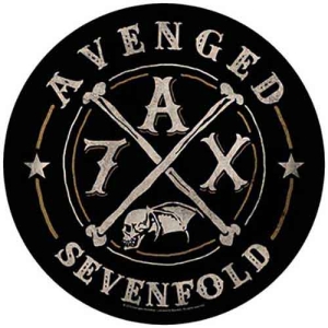 Avenged Sevenfold - A7x Back Patch i gruppen MERCHANDISE / Merch / Hårdrock hos Bengans Skivbutik AB (5537727)