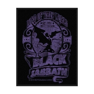Black Sabbath - Lord Of This World Retail Packaged Patch i gruppen MERCHANDISE / Merch / Hårdrock hos Bengans Skivbutik AB (5537760)