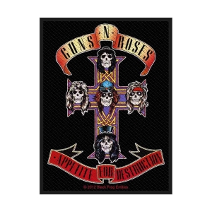 Guns N Roses - Appetite Retail Packaged Patch i gruppen MERCHANDISE / Merch / Hårdrock hos Bengans Skivbutik AB (5537951)