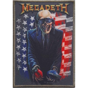 Megadeth - Grenade Usa Printed Patch i gruppen MERCHANDISE / Merch / Hårdrock hos Bengans Skivbutik AB (5538101)