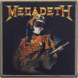 Megadeth - Trooper Printed Patch i gruppen MERCHANDISE / Merch / Hårdrock hos Bengans Skivbutik AB (5538105)