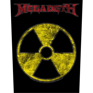 Megadeth - Radioactive Back Patch i gruppen MERCHANDISE / Merch / Hårdrock hos Bengans Skivbutik AB (5538110)