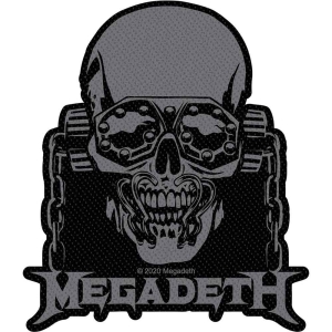 Megadeth - Vic Rattlehead Cut Out Standard Patch i gruppen MERCHANDISE / Merch / Hårdrock hos Bengans Skivbutik AB (5538111)