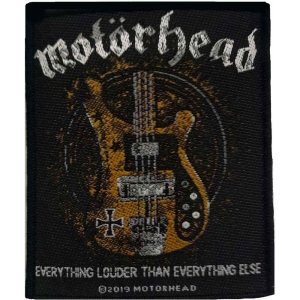 Motorhead - Lemmy's Bass Standard Patch i gruppen MERCHANDISE / Merch / Hårdrock hos Bengans Skivbutik AB (5538205)