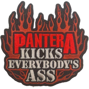 Pantera - Kicks Woven Patch i gruppen MERCHANDISE / Merch / Hårdrock hos Bengans Skivbutik AB (5538254)