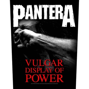 Pantera - Vulgar Display Of Power Back Patch i gruppen MERCHANDISE / Merch / Hårdrock hos Bengans Skivbutik AB (5538263)
