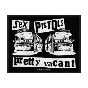 Sex Pistols - Pretty Vacant Retail Packaged Patch i gruppen MERCHANDISE / Merch / Punk hos Bengans Skivbutik AB (5538410)