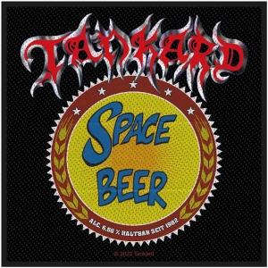 Tankard - Space Beer Standard Patch i gruppen MERCHANDISE / Merch / Hårdrock hos Bengans Skivbutik AB (5538457)