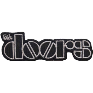 The Doors - Logo Woven Patch i gruppen MERCHANDISE / Merch / Pop-Rock hos Bengans Skivbutik AB (5538546)