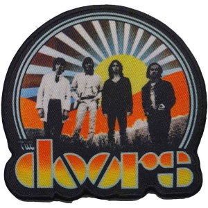The Doors - Sunrise Printed Patch i gruppen MERCHANDISE / Merch / Pop-Rock hos Bengans Skivbutik AB (5538550)