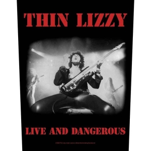 Thin Lizzy - Live & Dangerous Back Patch i gruppen MERCHANDISE / Merch / Hårdrock hos Bengans Skivbutik AB (5538580)