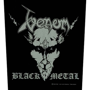 Venom - Black Metal Back Patch i gruppen MERCHANDISE / Merch / Hårdrock hos Bengans Skivbutik AB (5538604)