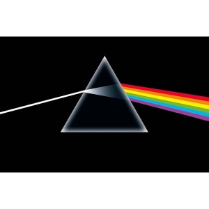 Pink Floyd - Dark Side Of The Moon Textile Poster i gruppen MERCHANDISE / Merch / Pop-Rock hos Bengans Skivbutik AB (5538758)