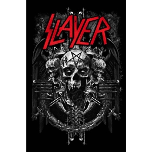 Slayer - Demonic Textile Poster i gruppen MERCHANDISE / Merch / Hårdrock hos Bengans Skivbutik AB (5538766)