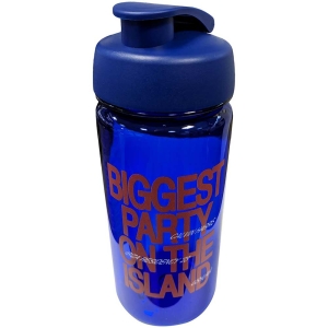 Calvin Harris - Biggest Party Blue Water Bottle i gruppen MERCHANDISE / Merch / Elektroniskt hos Bengans Skivbutik AB (5538801)