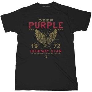 Deep Purple - Highway Star Uni Bl    i gruppen MERCHANDISE / T-shirt / Hårdrock hos Bengans Skivbutik AB (5539448r)
