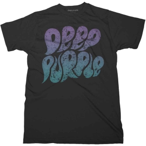 Deep Purple - Bubble Logo Uni Bl    i gruppen MERCHANDISE / T-shirt / Hårdrock hos Bengans Skivbutik AB (5539450r)