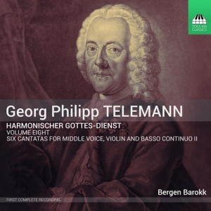 Bergen Barokk - Telemann: Harmonischer Gottes-Diens i gruppen CD / Kommande / Klassiskt hos Bengans Skivbutik AB (5540020)