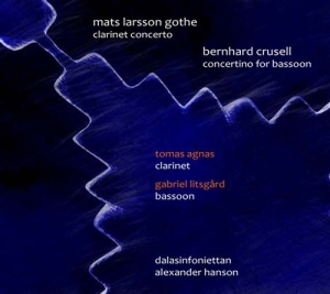 Agnas Tomas / Litsgård Gabriel - Larsson Gothe / Crusell Concertos i gruppen Externt_Lager / Naxoslager hos Bengans Skivbutik AB (555258)